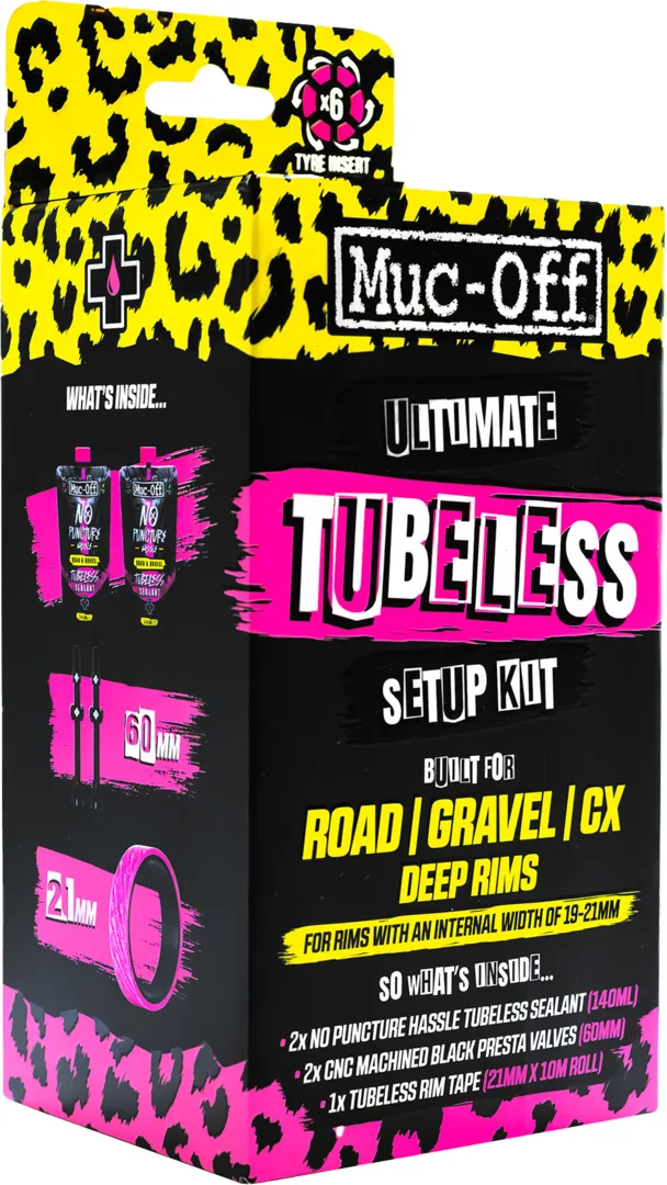 Ultimate Tubeless Setup Kit - Road / Gravel 60mm