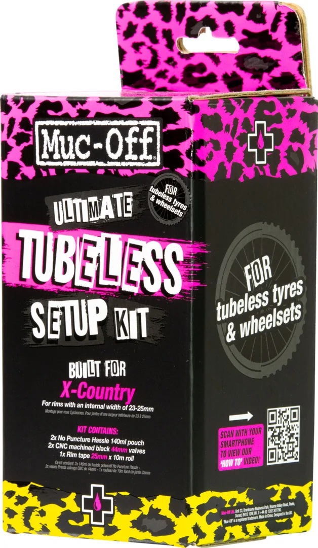 Ultimate Tubeless Setup Kit - XC 44mm