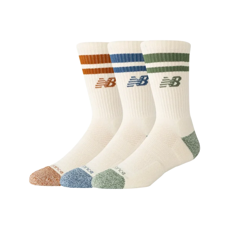 new-balance-active-lifestyle-striped-crew-socks-3-pack-assorted-3-colors-1 Active Lifestyle Striped Crew Socks 3 Pack