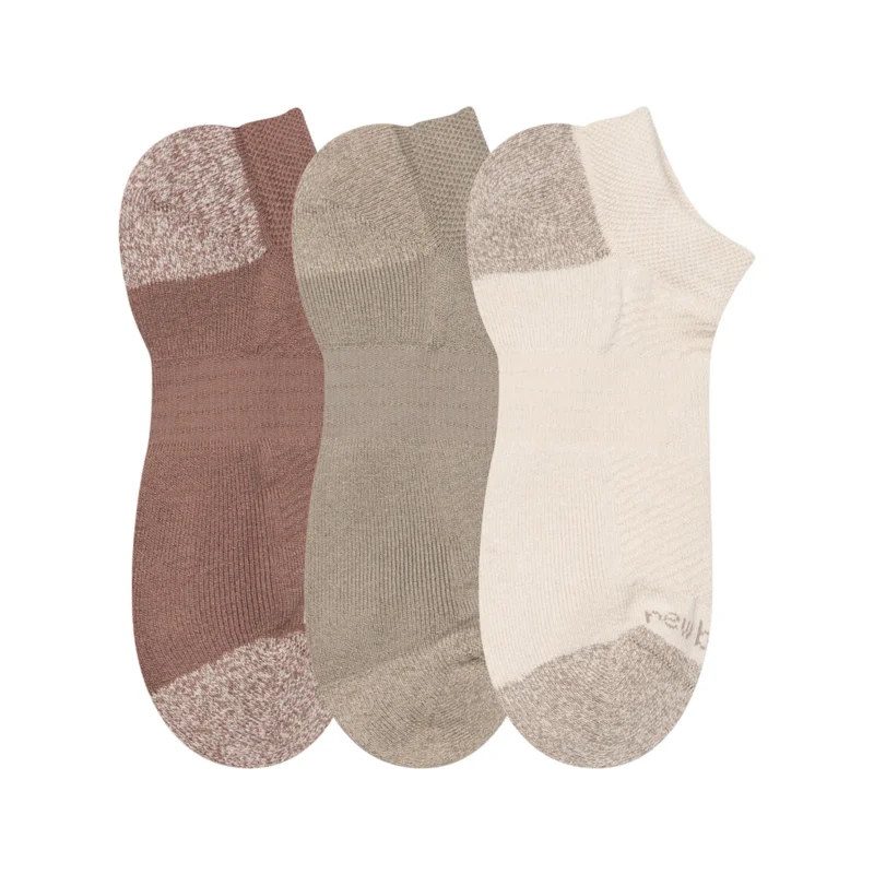 Active No Show Socks 3 Pack