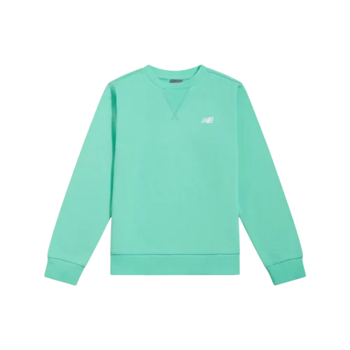 B New Balance French Terry Small Logo Crew