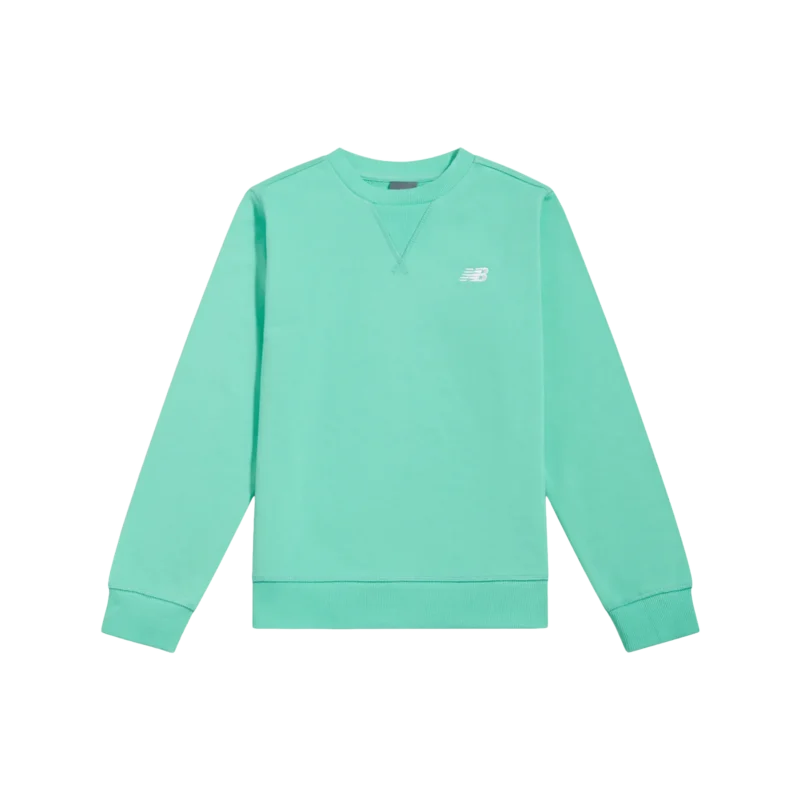 B New Balance French Terry Small Logo Crew