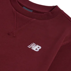 B New Balance French Terry Small Logo Crew