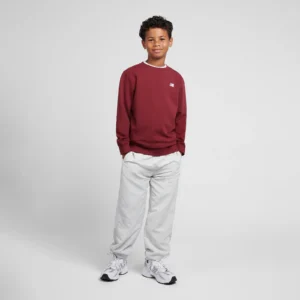 B New Balance French Terry Small Logo Crew
