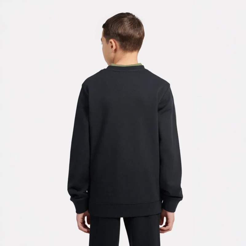 B New Balance French Terry Small Logo Crew