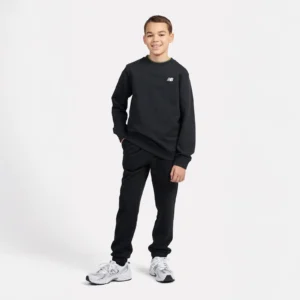 B New Balance French Terry Small Logo Crew