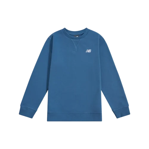 B New Balance French Terry Small Logo Crew