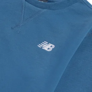 B New Balance French Terry Small Logo Crew