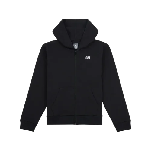 B New Balance French Terry Small Logo FZ Hoodie
