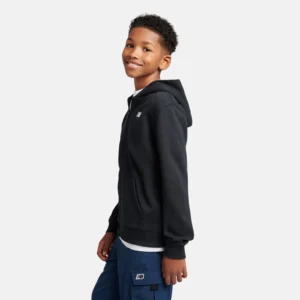 B New Balance French Terry Small Logo FZ Hoodie