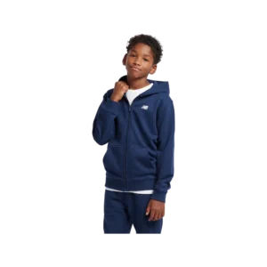 B New Balance French Terry Small Logo FZ Hoodie