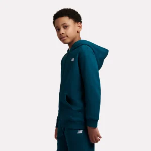 B New Balance French Terry Small Logo FZ Hoodie