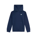 B New Balance French Terry Small Logo Hoodie