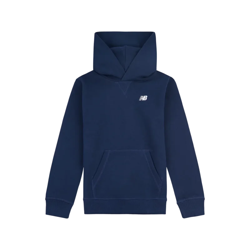 B New Balance French Terry Small Logo Hoodie