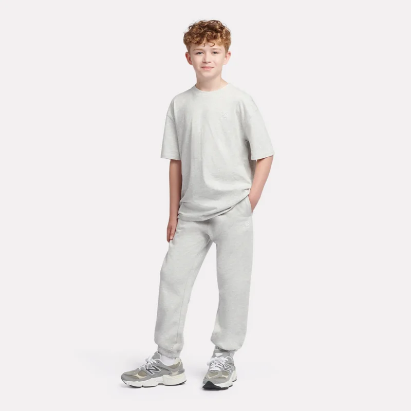 B New Balance French Terry Small Logo Jogger