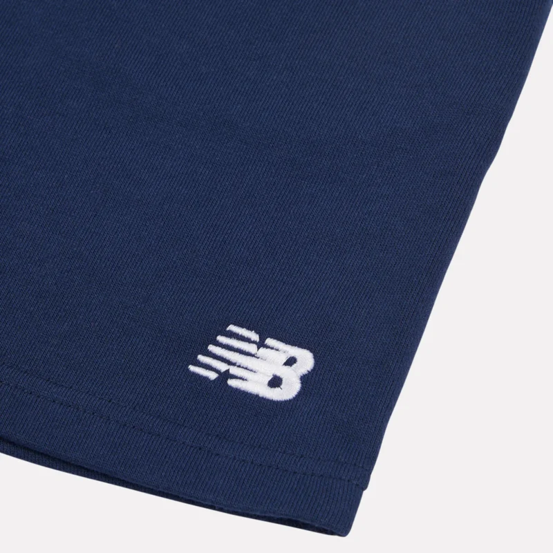 B New Balance French Terry Small Logo Short