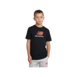 B New Balance Jersey Stacked Logo Tee