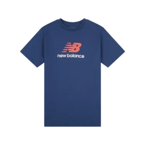 B New Balance Jersey Stacked Logo Tee