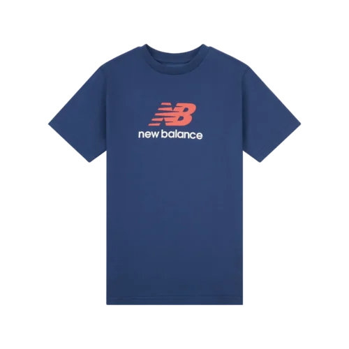 B New Balance Jersey Stacked Logo Tee