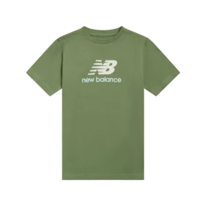 B New Balance Jersey Stacked Logo Tee