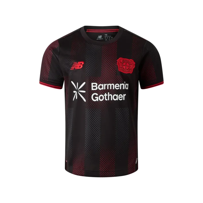Bayer 04 Leverkusen Home Junior SS Jersey 25/26
