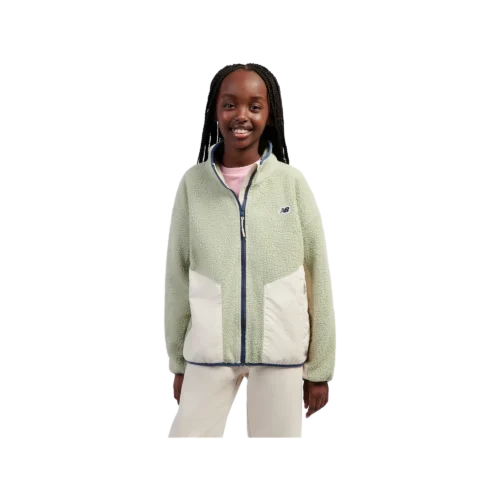 G NB Premium Borg Fleece Zip Thru Funnel