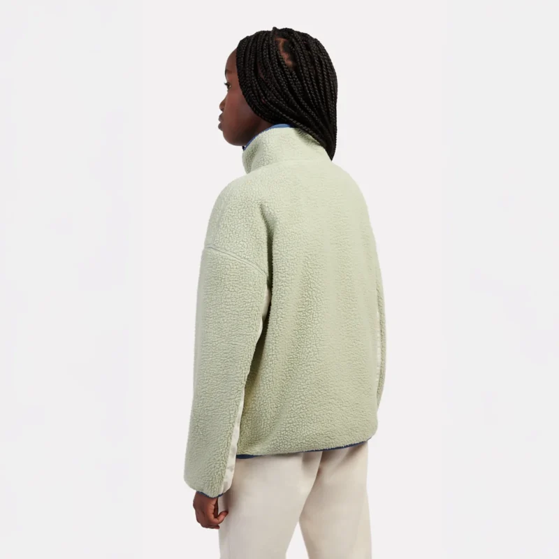 G NB Premium Borg Fleece Zip Thru Funnel
