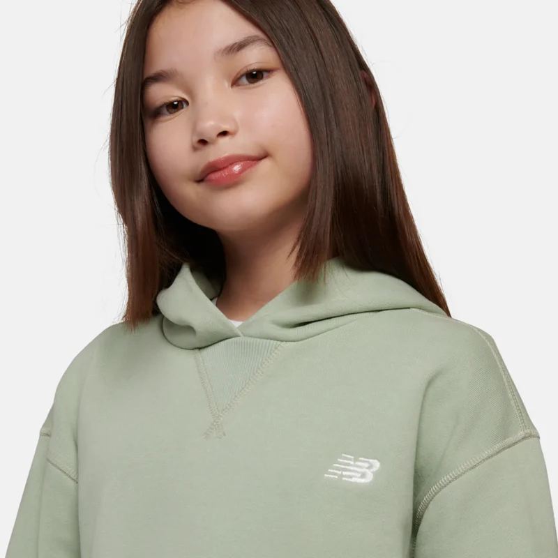 G New Balance French Terry Small Logo Hoodie