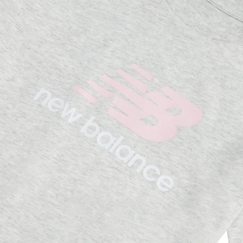 G New Balance Jersey Stacked Logo Tee