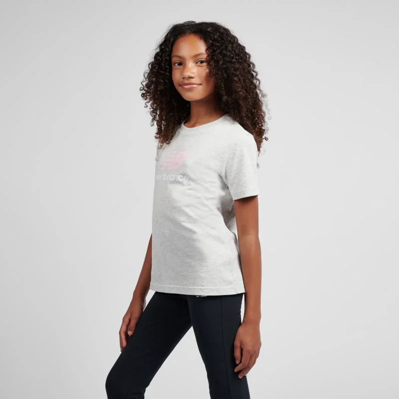 G New Balance Jersey Stacked Logo Tee