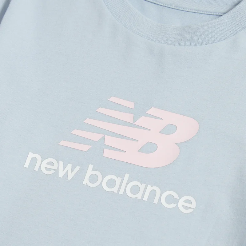 G New Balance Jersey Stacked Logo Tee