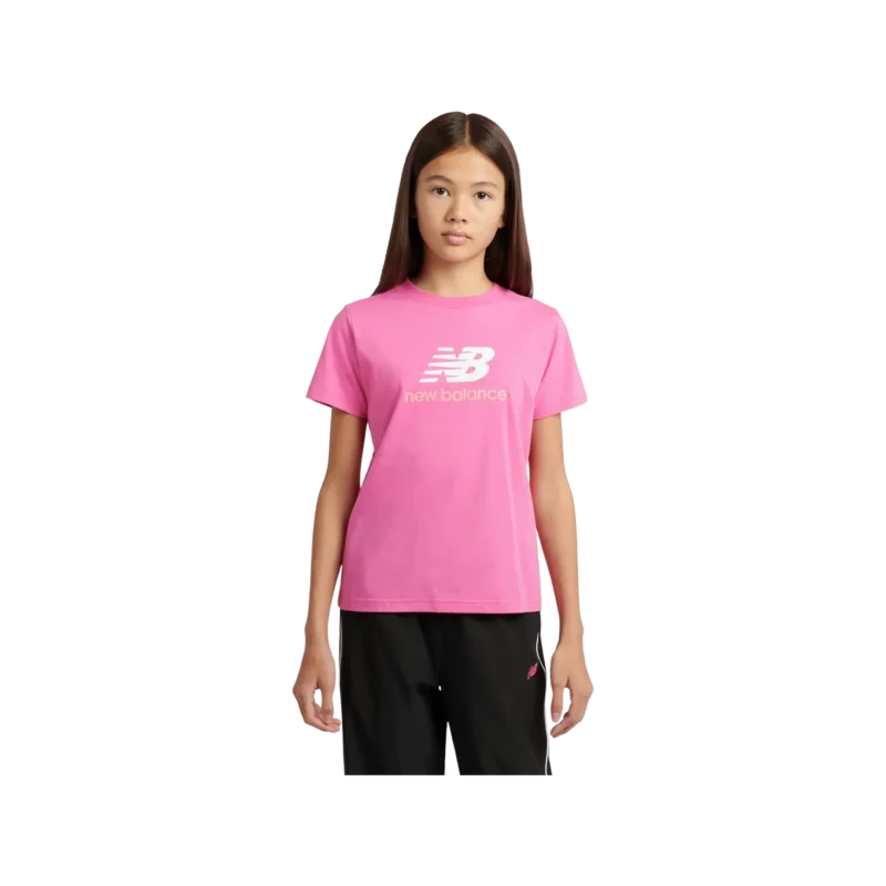 G New Balance Jersey Stacked Logo Tee