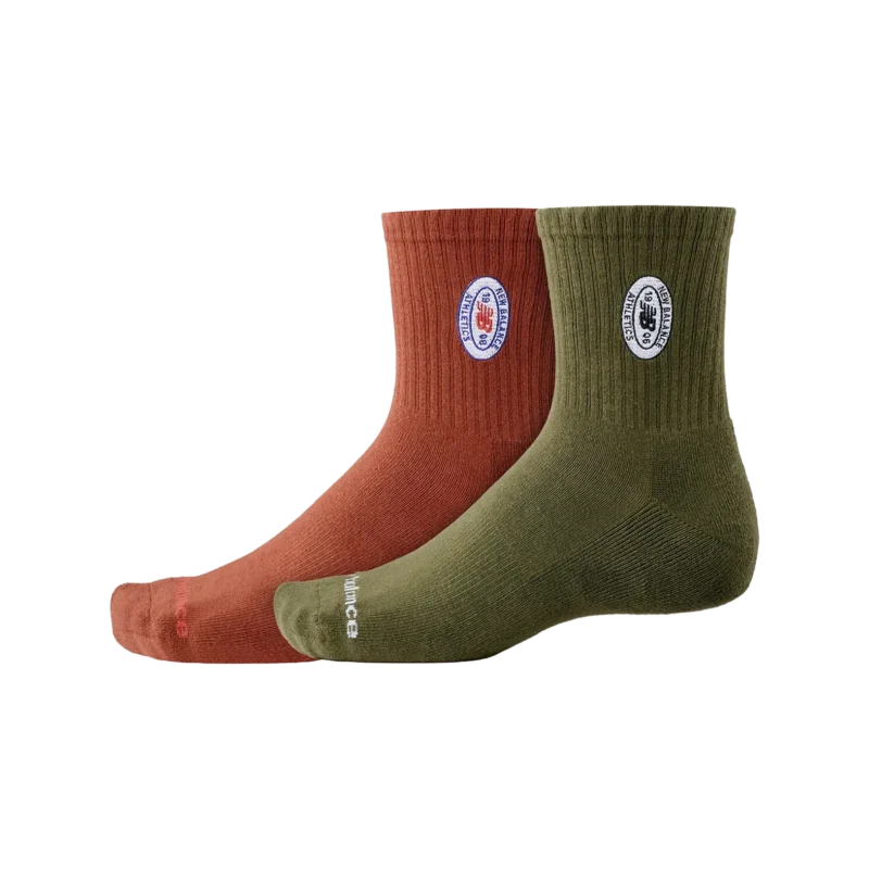 Graphics QTR Crew Socks 2 Pack