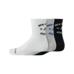 Graphics QTR Crew Socks 3 Pack
