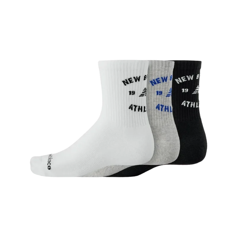 Graphics QTR Crew Socks 3 Pack
