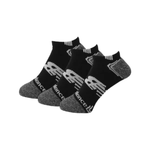 new-balance-nb-no-show-run-sock-3-pair-black-white-1 NB No Show Run Sock 3 Pair