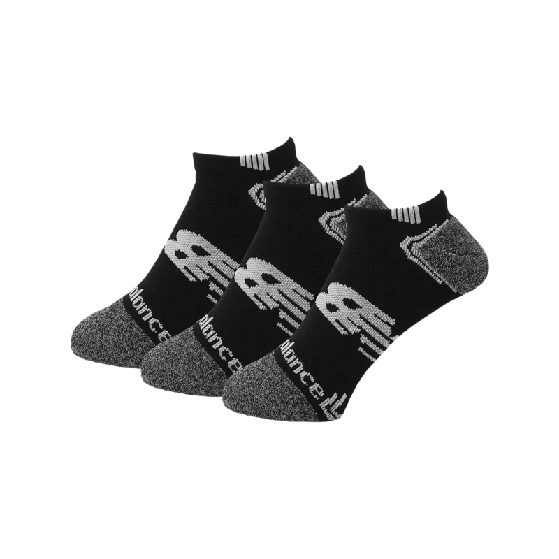 new-balance-nb-no-show-run-sock-3-pair-black-white-1 NB No Show Run Sock 3 Pair