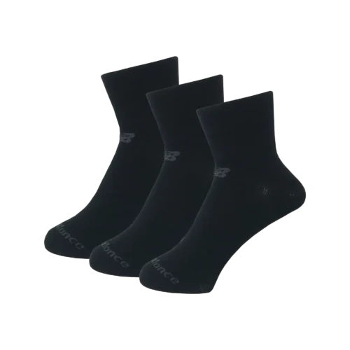 NB PF Cotton Flat Knit Ankle Socks 3 Pair