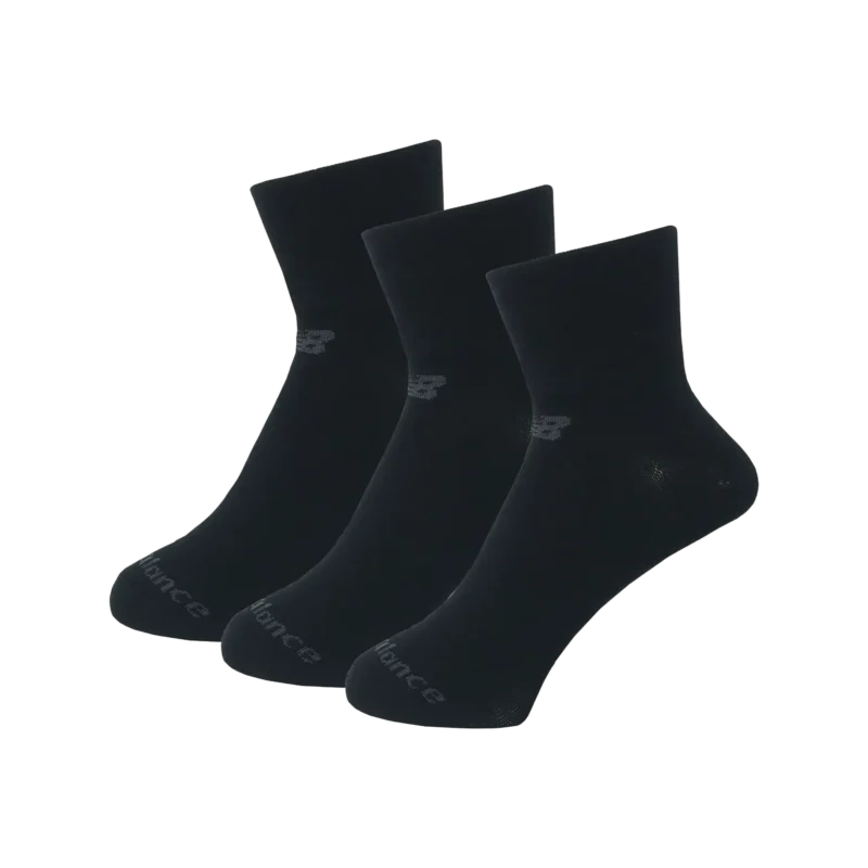 NB PF Cotton Flat Knit Ankle Socks 3 Pair