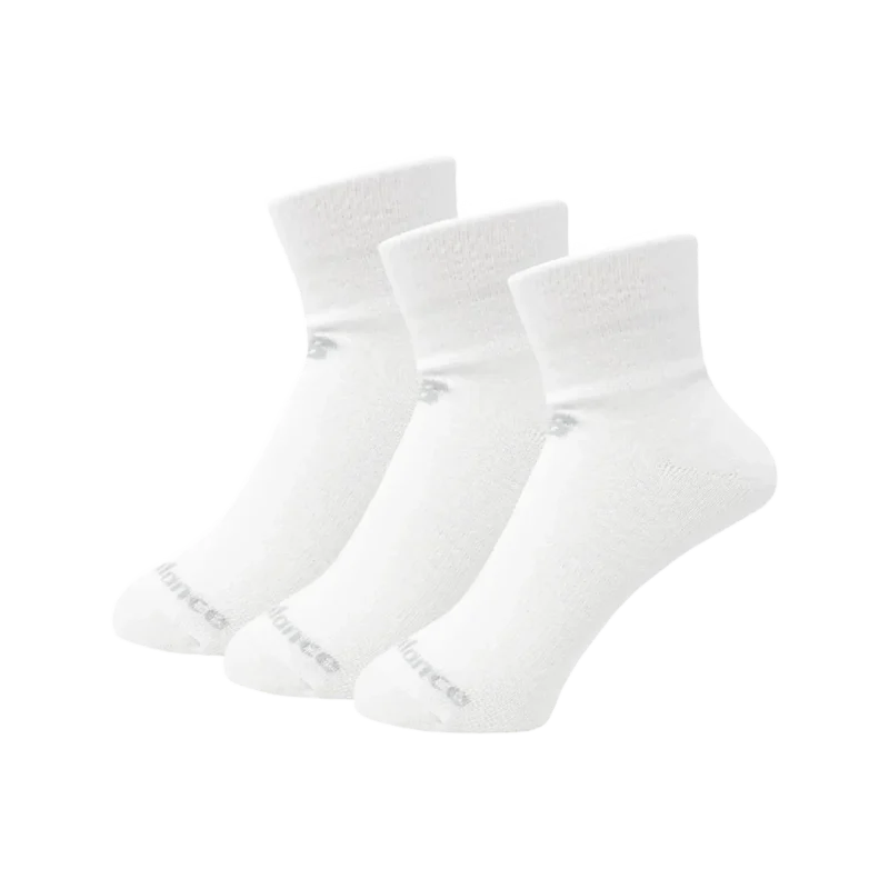 NB PF Cotton Flat Knit Ankle Socks 3 Pair