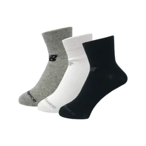 NB PF Cotton Flat Knit Ankle Socks 3 Pair