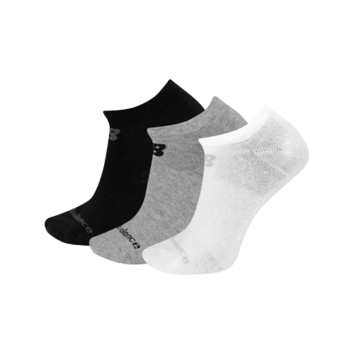 NB PF Cotton Flat Knit No Show Socks 3 Pair