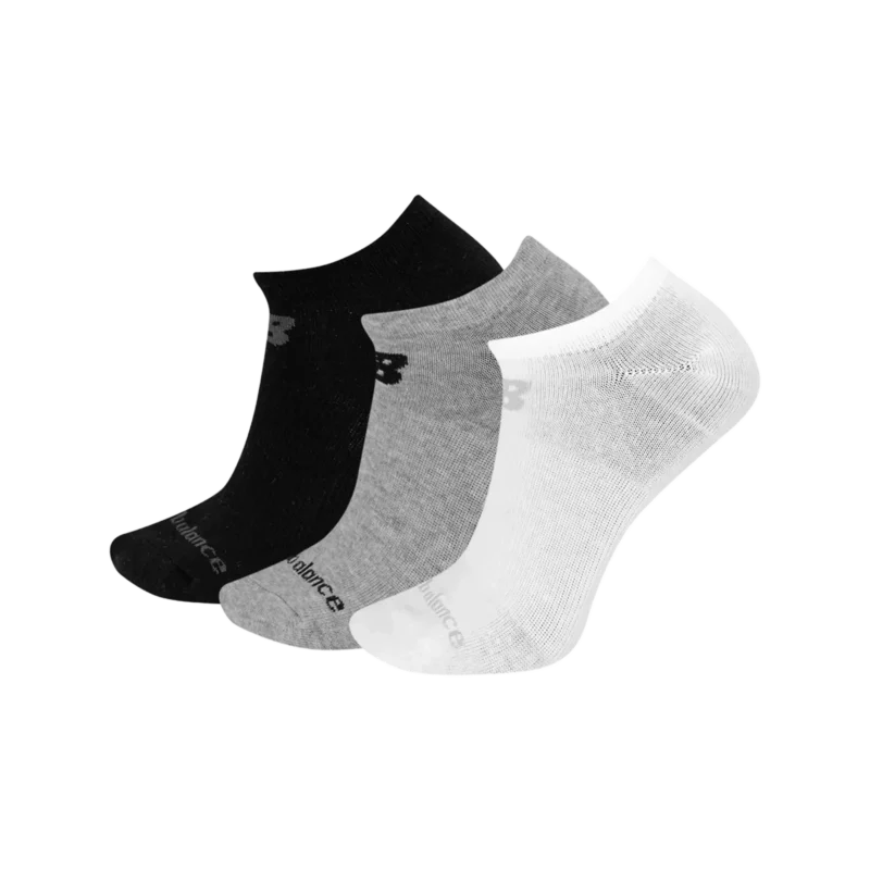 NB PF Cotton Flat Knit No Show Socks 3 Pair