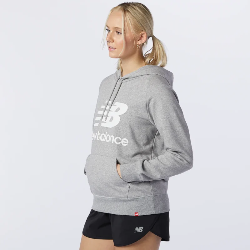 W Essentials Stacked Logo PO Hoodie