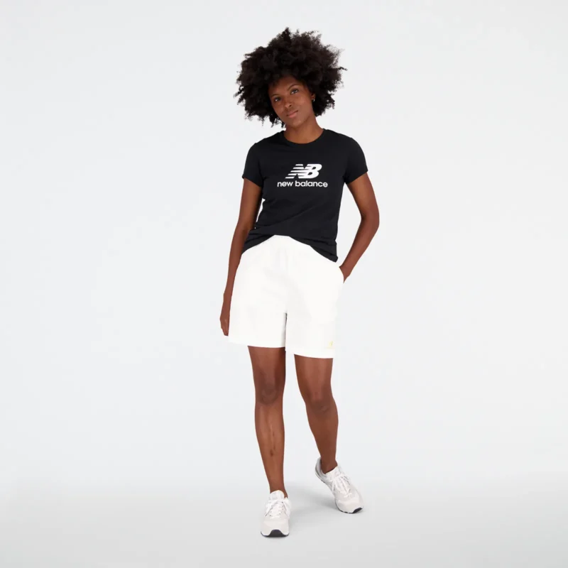 W Essentials Stacked Logo T-Shirt