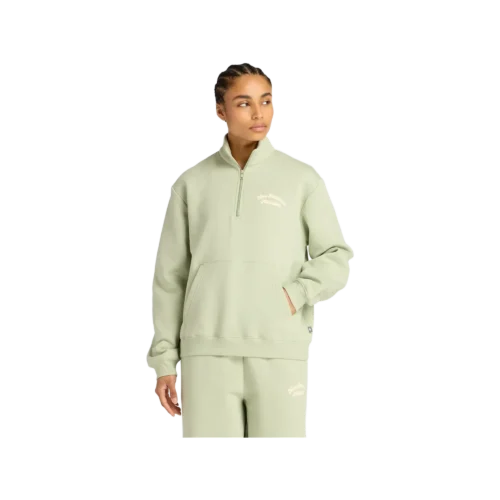 W Linear Heritage Fleece Half Zip