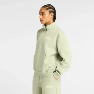 W Linear Heritage Fleece Half Zip