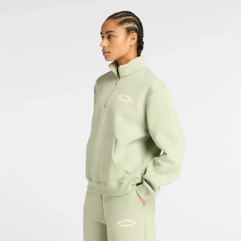 W Linear Heritage Fleece Half Zip