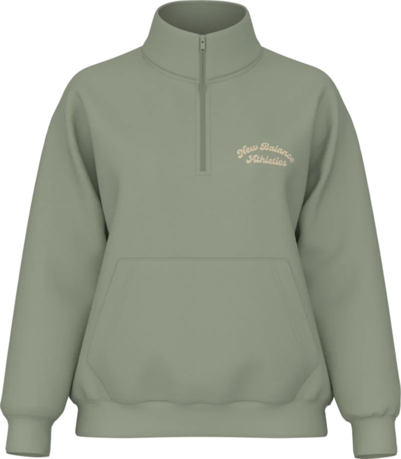 W Linear Heritage Fleece Half Zip