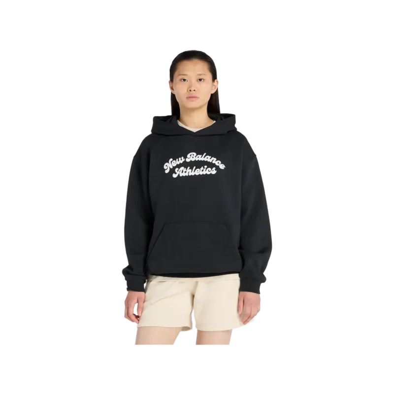 W Linear Heritage Fleece Long Hoodie
